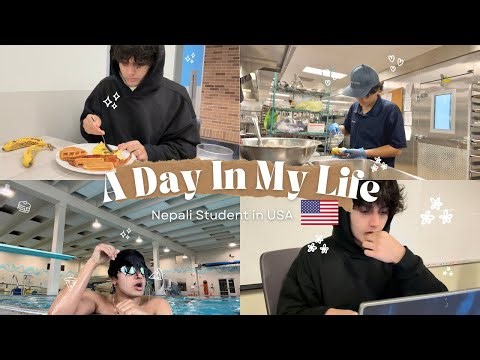 A day in a life of an International Student in USA || Dakota State University || #usa #student