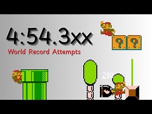 4:54.3xx SMB1 Any% WR Practice/Attempts