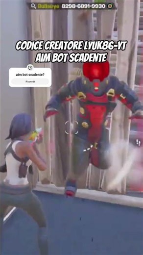 Fortnite AIM BOT SCADENTE #fortnite #gaming #shorts #Lyuk86