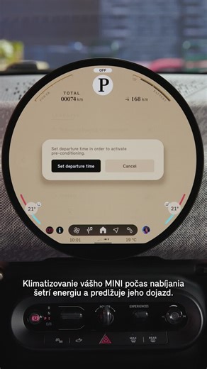 Čo keby sme vám povedali, že predklimatizovanie vášho elektrického MINI vám nielen spríjemní cesty, ale zároveň pomôže aj predĺžiť jeho dojazd a optimalizovať spotrebu elektrickej energie? Ano, dnes môžete ísť pokojne spať. 😉 | MINI