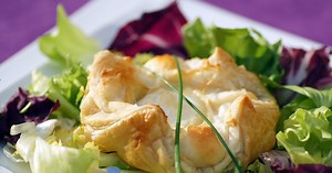 Petits feuilletés au fromage de chèvre