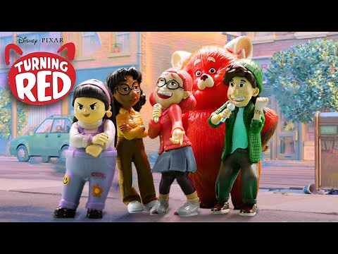 Disney Pixar Turning Red Toys BFF Collectible Figure Set