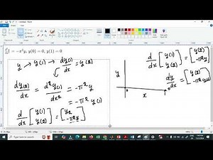Solving Second-Order Differential Equations Using MATLAB: BVP with bvp4c