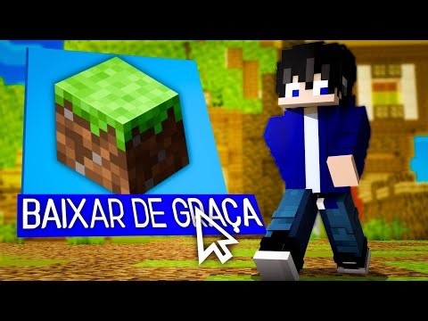 ACHEI um JEITO de BAIXAR Minecraft GRÁTIS 😳 (PC e CELULAR)