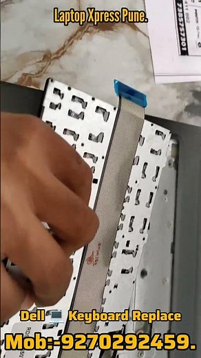 Dell 💻 keyboard Replace #repairing #repairs #laptop #laptops #pune #punekar #dell #laptoprepair