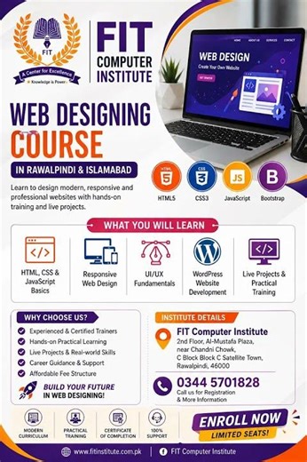 Web Designing Academy In Rawalpindi & Islamabad