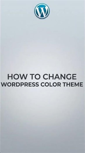 How to Change WordPress Theme Colors in Minutes 🎨 | Easy WordPress Tutorial #Shorts