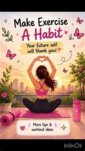 ✨ Why Exercise is Important for Daily Life 💖 | Cute Fitness Motivation & Healthy Habits