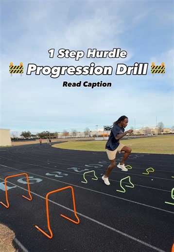 This drill teaches athletes to move with intention, stepping down under the hips, and cycling fast into the next takeoff. There’s no room to reach — if they do, the rhythm breaks. It builds quick ground contacts, aggressive trail leg recovery, and teaches them to pop off the ground with stiffness and intent. The goal isn’t just clearing hurdles, it’s sprinting efficiently between them. #blessed #speedtraining #hurdles #trackandfield #sprinter