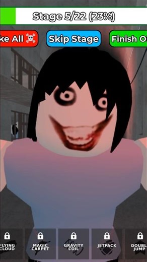 RUN FROM JEFF THE KILLER! (SCARY OBBY) #roblox