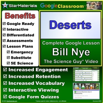 Complete Lesson for Bill Nye Deserts - Google Classroom Version