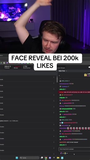 Fortnite Face Reveal Bei 200000 Likes