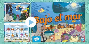 Spanish: Under The Sea PowerPoint