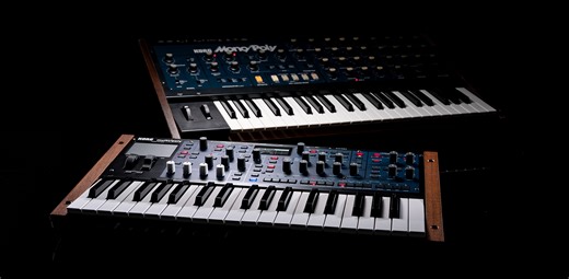 Korg multi/poly: hasta 60 voces de síntesis VA, tabla de ondas y waveshaping mezcladas y revueltas