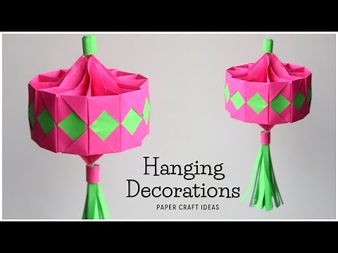 DIY Paper Decorations | DIY Wall Hanging Decor | Easy Origami Craft Ideas