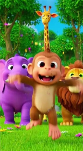 Five Little Ducks Went Swimming One Day! 🦆 + More Jungle Animals Songs & Nursery Rhymes for Kids 🎵