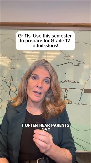 3.1K views | Parents, yes, you technically can do this all in Grade 12. It’s just much harder. Here’s how you can use the remainder of Grade 11 to get prepped for Grade 12 and make things easier. | AdmissionPrep | Facebook