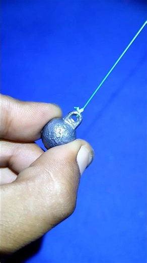 How To Tie Sinker - FISHING KNOT TUTORIAL
