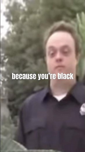 RACIST Cop Has Down Syndrome💀😭🙏 #funny #comedy #fyp #shorts