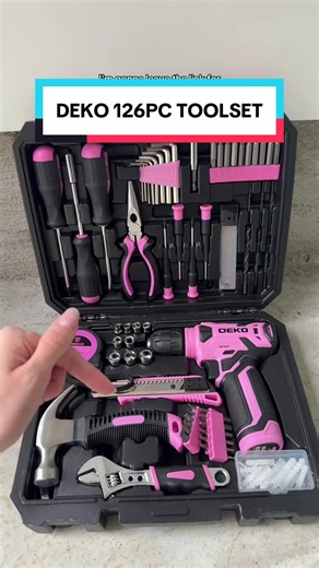Empower Your DIY Skills with DEKO 126PC Toolset