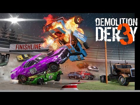 How to play a multiplayer game | Demolition derby 3 : Part 2 | Updated version : New? | Gaming video
