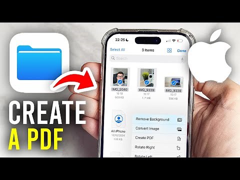 How To Create A PDF File On iPhone - Full Guide