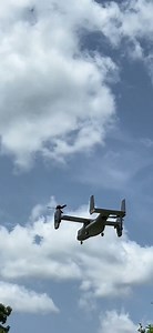 RC V22 Osprey makes a perfect rooftop landing