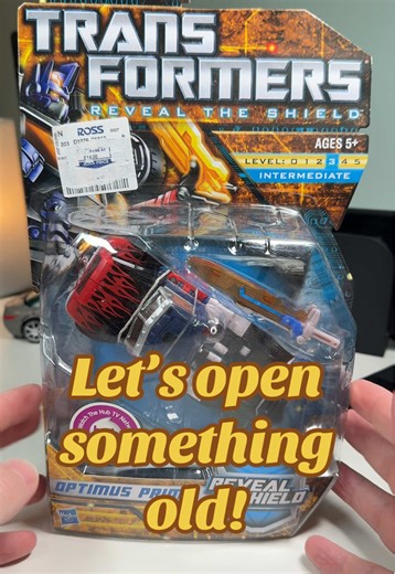 Transformers Reveal the Shield Optimus Prime Unboxing