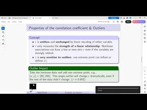 Section 3.2 & 3.3 - Correlation and Causation