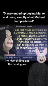 586K views · 6.3K reactions | They were all in on it #michaeljackson #Disney #marvel | Illuminati Exposed | Facebook