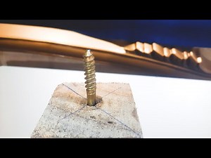 How To Use Double End Threaded Screw To Add Stability to Divan Sofa