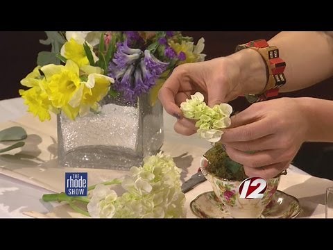 Teacup Flower Arrangement