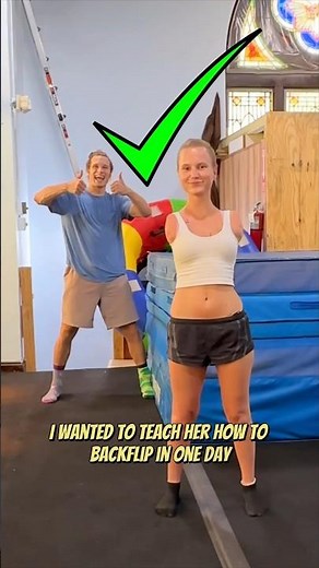TEACHING A GIRL WHO WAS BORN WITH NO ARMS TO BACKFLIP! 🤯 Featuring Inga Petry