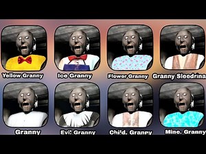 Granny All New Mods || Halloween Granny | Football Granny | Minecraft Mod | Peppa Pig Granny