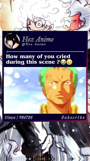 How many of you cried during this scene ? 😭😢 #onepiece #anime #luffy