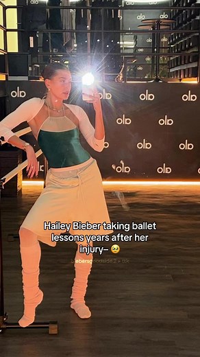 Hailey Bieber's Ballet Journey After Injury