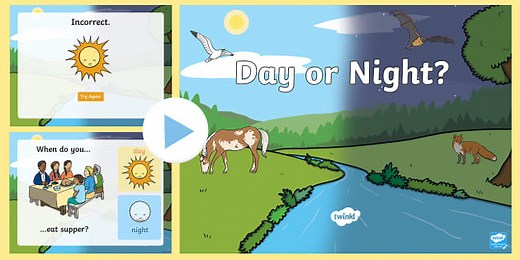 Day and Night Sorting PowerPoint