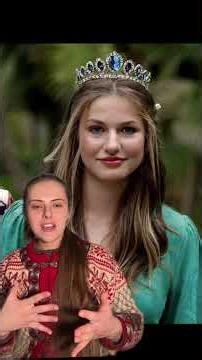 Księżniczka Leonor 👸🏼 dziedziczka tronu Hiszpanii #rodzinakrólewska #hiszpania #ciekawostka