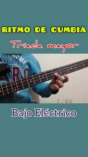 Ritmo para tocar cumbias en bajo eléctrico | Carlos Altamirano