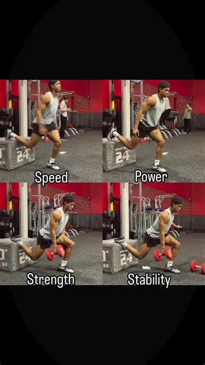 Sportsmensuccess on Instagram: "Split Squats‼️1 exercise, 4 ways to train 💪 🎥 @stay.hybrid_mit #legday #splitsquats #training #speed #strength #power #stability #athlete #track #fitness #getfaster"
