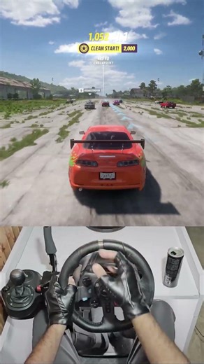 Drag Racing The Fastest Car Ever! SUPRA MK4 ! #shorts #forzahorizon5 #racing #gaming