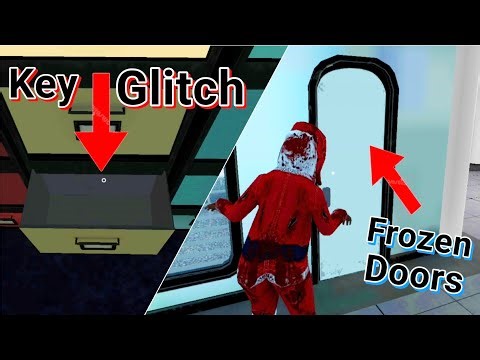 Key Glitch & Fozen Doors Glitch In Smiling-X Scary Christmas