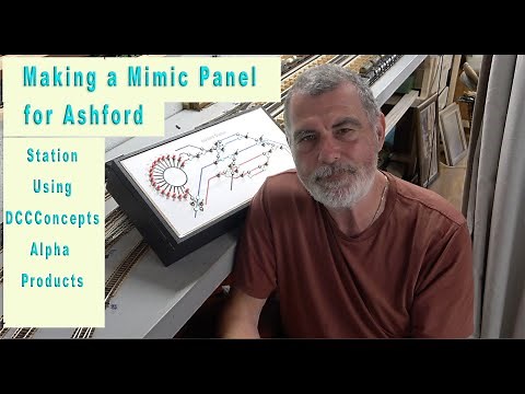 # 59 The Making of a Mimic Panel for Ashford Station - Using DCCConcepts Alpha - No Paid Promo