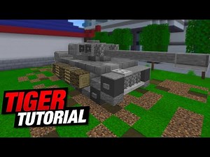 🔨 erstelle einen TIGER 1 Panzer | Minecraft Panzer Tutorial