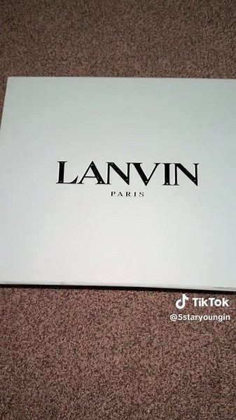 Unboxing Lanvin Curb Sneakers 💧📦🔥 #lanvin #sneakers #designer | lanvins