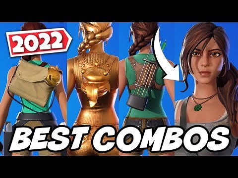 BEST COMBOS FOR LARA CROFT SKIN (ALL STYLES)(2022 UPDATED)! - Fortnite