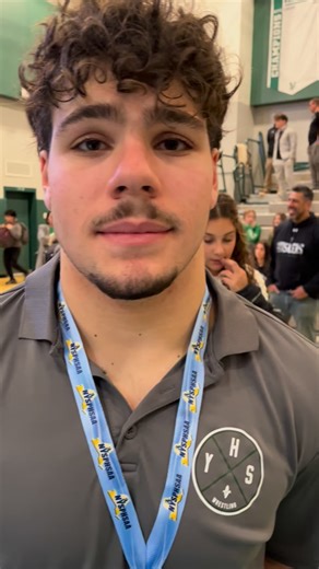 lohud sports on Instagram: "Yorktown wrestler Rocco Lore discusses his team’s win over Arlington for the Section 1 Div. I Dual Meet Championship. @yorktown_wrestling @roccolore55"
