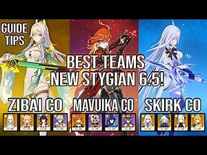 💥The BEST Teams for The New Stygian Onslaught 6.5!? Full Guide & Tips 💀 | Genshin Impact
