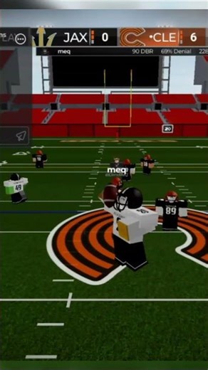 DE BAIT MAG REACH INTERCEPTION!! [ROBLOX Football Fusion]