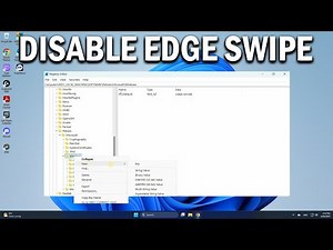 How To Disable Screen Edge Swipe in Windows 11 & 10 - Easy Fix